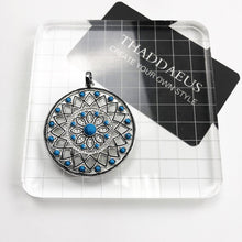 Load image into Gallery viewer, Pendant Blue Stone Ornament,2019 Brand New Fashion 925 Sterling Silver Jewelry Thomas Bijoux Accessories Gift For Ts Woman
