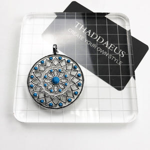 Pendant Blue Stone Ornament,2019 Brand New Fashion 925 Sterling Silver Jewelry Thomas Bijoux Accessories Gift For Ts Woman