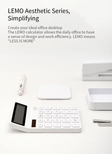 Xiaomi Mijia Youpin LEMO Calculator LCD Display Intelligent Shutdown Function Calculator Student Calculation Tool
