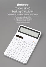 Load image into Gallery viewer, Xiaomi Mijia Youpin LEMO Calculator LCD Display Intelligent Shutdown Function Calculator Student Calculation Tool
