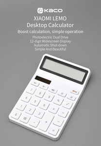 Xiaomi Mijia Youpin LEMO Calculator LCD Display Intelligent Shutdown Function Calculator Student Calculation Tool