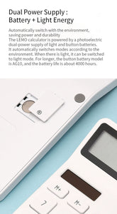 Xiaomi Mijia Youpin LEMO Calculator LCD Display Intelligent Shutdown Function Calculator Student Calculation Tool
