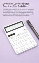 Load image into Gallery viewer, Xiaomi Mijia Youpin LEMO Calculator LCD Display Intelligent Shutdown Function Calculator Student Calculation Tool
