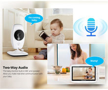 Load image into Gallery viewer, 7inch Wireless Baby Monitor 720P HD
