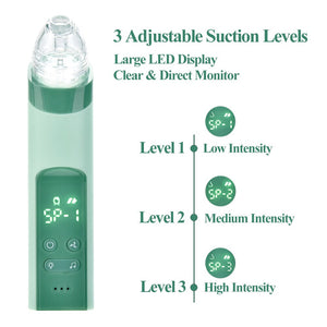 Baby Nasal Aspirator Electric Nose Cleaner/Blackhead Remover