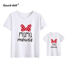 Load image into Gallery viewer, Fashion Family Matching clothes family look mommy and me clothes matching family outfits Daughter Cotton Tops baby girl clothes
