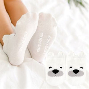 New Spring Baby Socks For Newborn Baby Cotton Boys Girls Cute Animal Pattern Toddler Asymmetry Socks