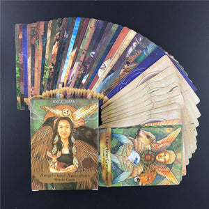 Full English The Green Witch Tarot Cards Guidance Divination Fate Oracle Deck Board Game Card For Family Party Games