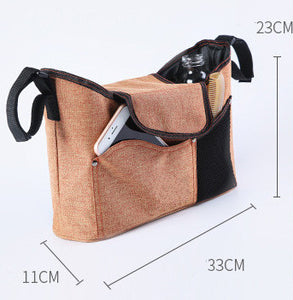 New 1pc Baby Stroller Bags For Moms Baby Products Infant Carriage Diaper Bag Mom Oxford Pearl Cotton Pram Bags wholesale