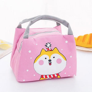 Unicorn Baby Food Insulation Bag Portable Waterproof Thermal Oxford Lunch Bags Convenient Leisure Cute Cartoon Picnic Tote 4829