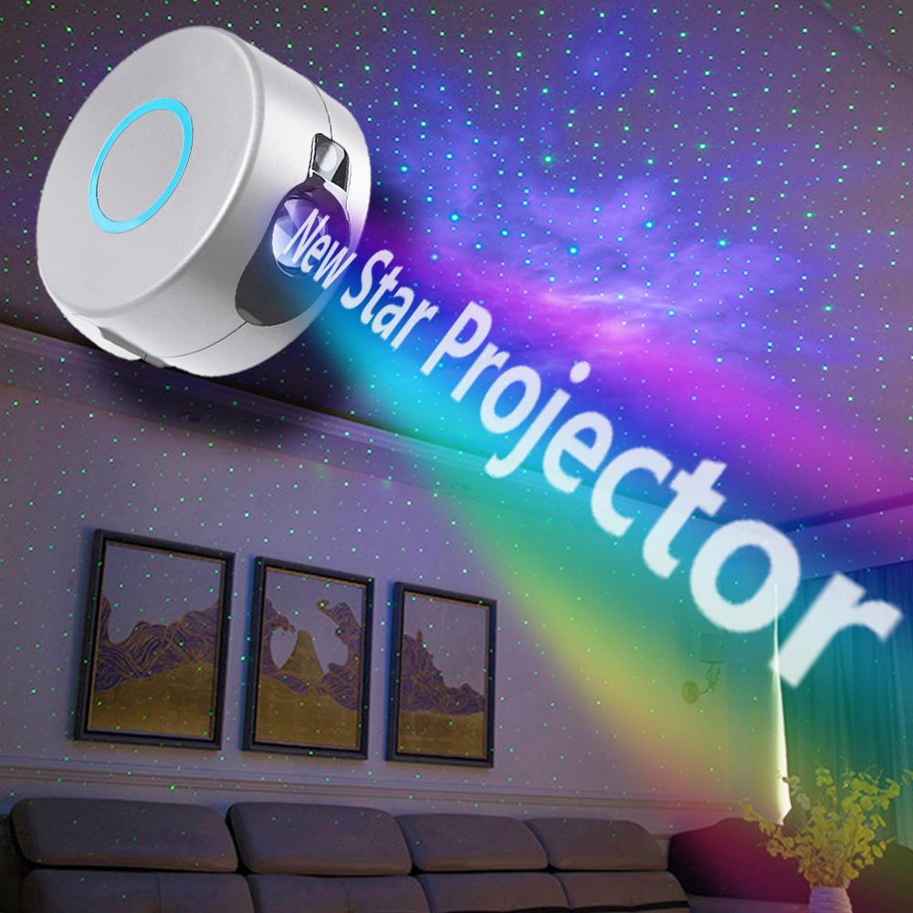 LED EU Plug Starry Star Sky Projector Colorful Night Light