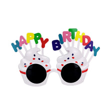 Load image into Gallery viewer, Children Party Funny Glasses Toys Party Hat Decoration Glasses Novel Photography Props White Pink Birthday Gifts For Kids
