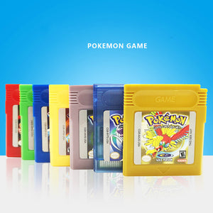 Pokémon GBC Series 16-Bit Clastic Game Cartridges