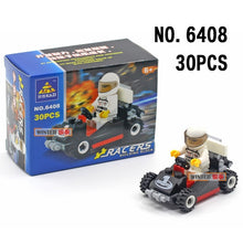 Load image into Gallery viewer, police special police car fire engine missile car plane building block truck house building block boy hand made toy
