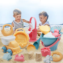 Load image into Gallery viewer, Baby Beach Toys Kids Summer  Beach Game Toys Children Sandbox Set Kit Toys For Beach Play Sand Bathroom Water Game Play Cart
