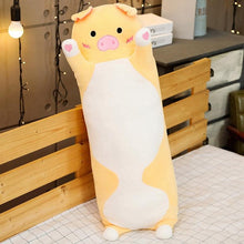 Load image into Gallery viewer, 1pc 70/90/120CM Dinosaur Unicorn Cat Plush Pillow
