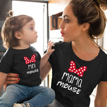 Load image into Gallery viewer, Fashion Family Matching clothes family look mommy and me clothes matching family outfits Daughter Cotton Tops baby girl clothes
