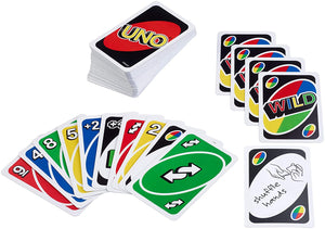 Topsale Puzzle Games Mattel genuine UNO Family Funny Entertainment Board Game Fun Poker Playing Cards Gift Box