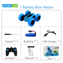 Load image into Gallery viewer, JJRC RC Stunt Car Tumbling Drift Crawler Vehicle 360 Flips Double Sided Rotating Tumbling 1:24 2.4G 4CH RC Car Toys Gift For Kid
