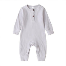 Load image into Gallery viewer, HITOMAGIC Newborn Baby Clothes Rompers Kids Baby Girl Jumpsuit Boy Clothing Ribbed Spring Winter Outfit Autumn Soft Boys
