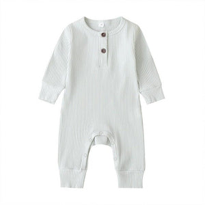 HITOMAGIC Newborn Baby Clothes Rompers Kids Baby Girl Jumpsuit Boy Clothing Ribbed Spring Winter Outfit Autumn Soft Boys