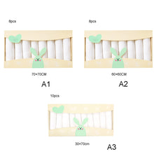 Load image into Gallery viewer, 8Pcs Absorbent Gauze Diapers Cotton Muslin Burp Cloths Flat Form Cloth Diaper Extra Soft and Absorbent
