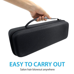 Hard Travel Case Carrying Case Holder For Revlon One-Step Hair Dryer & Volumizer& Styler Black