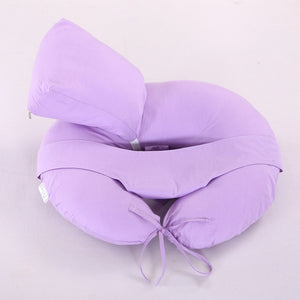 New Feeding Pillow For Pregnant Women Multi-function Baby Infant Breastfeeding U Pillow Solid Cotton Cushion For Baby Learn Sit