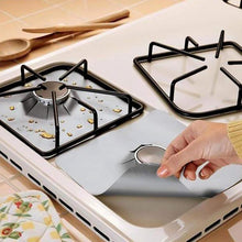 Load image into Gallery viewer, 1/4PC Stove Protector Cover Liner Gas Stove Protector Gas Stove Stovetop Burner Protector Kitchen Accessories Mat Cooker Cover
