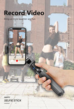 Load image into Gallery viewer, Anti-shake Selfie Stick Tripod Bluetooth Single Shaft Stabilizer
