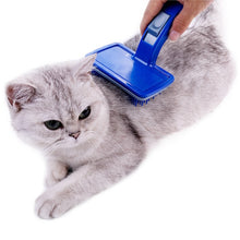 Load image into Gallery viewer, Pet Dog Cat Grooming Self Cleaning Slicker Brush Comb Shedding Tool Hair Comb SNO88
