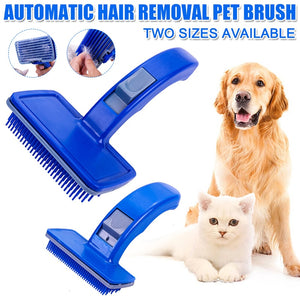Pet Dog Cat Grooming Self Cleaning Slicker Brush Comb Shedding Tool Hair Comb SNO88
