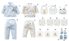 Load image into Gallery viewer, 100% cotton newborn clothes summer baby gift box set baby products newborn baby set 18 pcs for 0- 6 month baby
