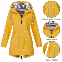 Load image into Gallery viewer, 2020 Women Jacket Coat Waterproof Transition Jacket Outdoor Hiking Clothes Lightweight Raincoat Jacket Coat Women&#39;s Raincoat
