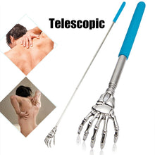 Load image into Gallery viewer, Telescopic Stainless Steel Claw Massager For Back Massage Promotion Tools For Blood Circulation Relax Health Back Scratcher Tool
