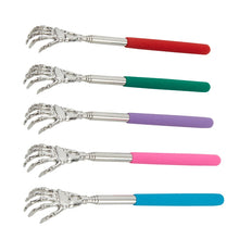 Load image into Gallery viewer, Telescopic Stainless Steel Claw Massager For Back Massage Promotion Tools For Blood Circulation Relax Health Back Scratcher Tool
