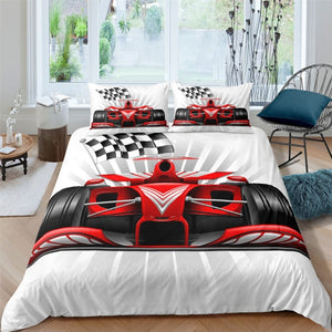 Racing Car 3D Printed Bedding Sets Duvet Cover And Pillowcase Home Textiles Luxury Bedclothes Bedding Set