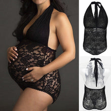 Load image into Gallery viewer, Fashion Lace Lingerie Pregnant Maternity Pajamas Bandage Bodysuit Women Sexy Lace Lingerie Temptation Underwear Female Lingerie
