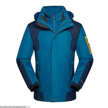 Load image into Gallery viewer, Men Winter Warm 3in1 Jacket Trekking Camping Climbing Skiing Hiking Outdoor Coat Waterproof Outdoor Sport Jackets Brand Clothing

