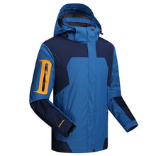 Load image into Gallery viewer, Men Winter Warm 3in1 Jacket Trekking Camping Climbing Skiing Hiking Outdoor Coat Waterproof Outdoor Sport Jackets Brand Clothing
