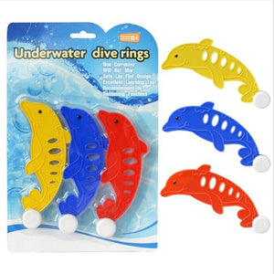 Underwater Swim Pool Diving Toys Summer Swimming Dive Toy Sets Water Rings,Sticks,Octopus,Torpedo Bandits,Fish & Balls